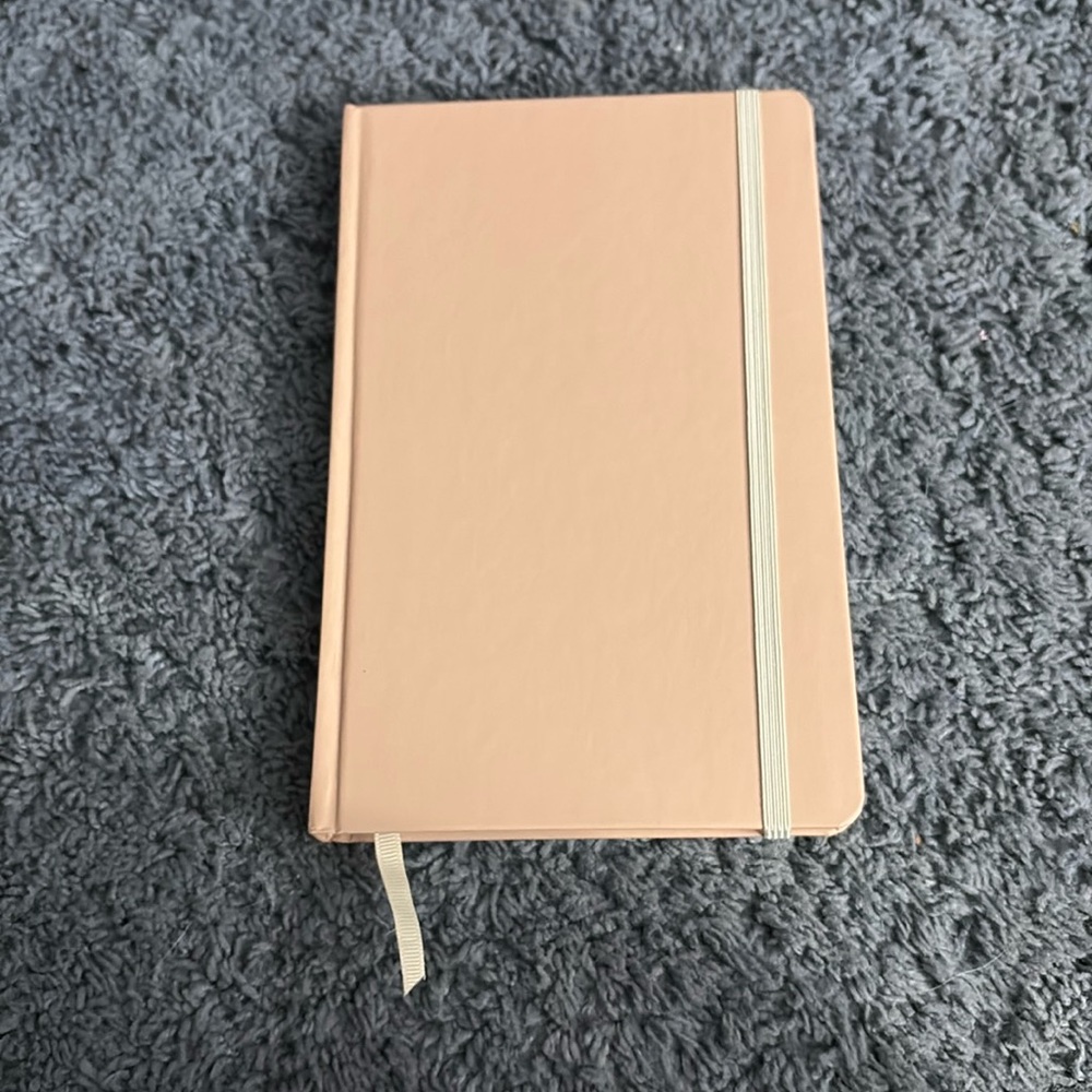NWT Sugar Paper peach colored college ruled journal